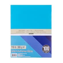 Recollections Cardstock Paper, 8 1/2 x 11 Cape Cod Blues - 50 Sheets